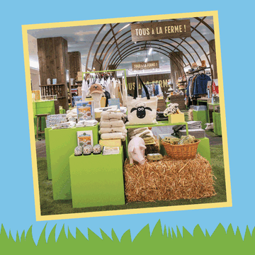 Shaun Le Mouton prend ses quartiers au Bon March&eacute;